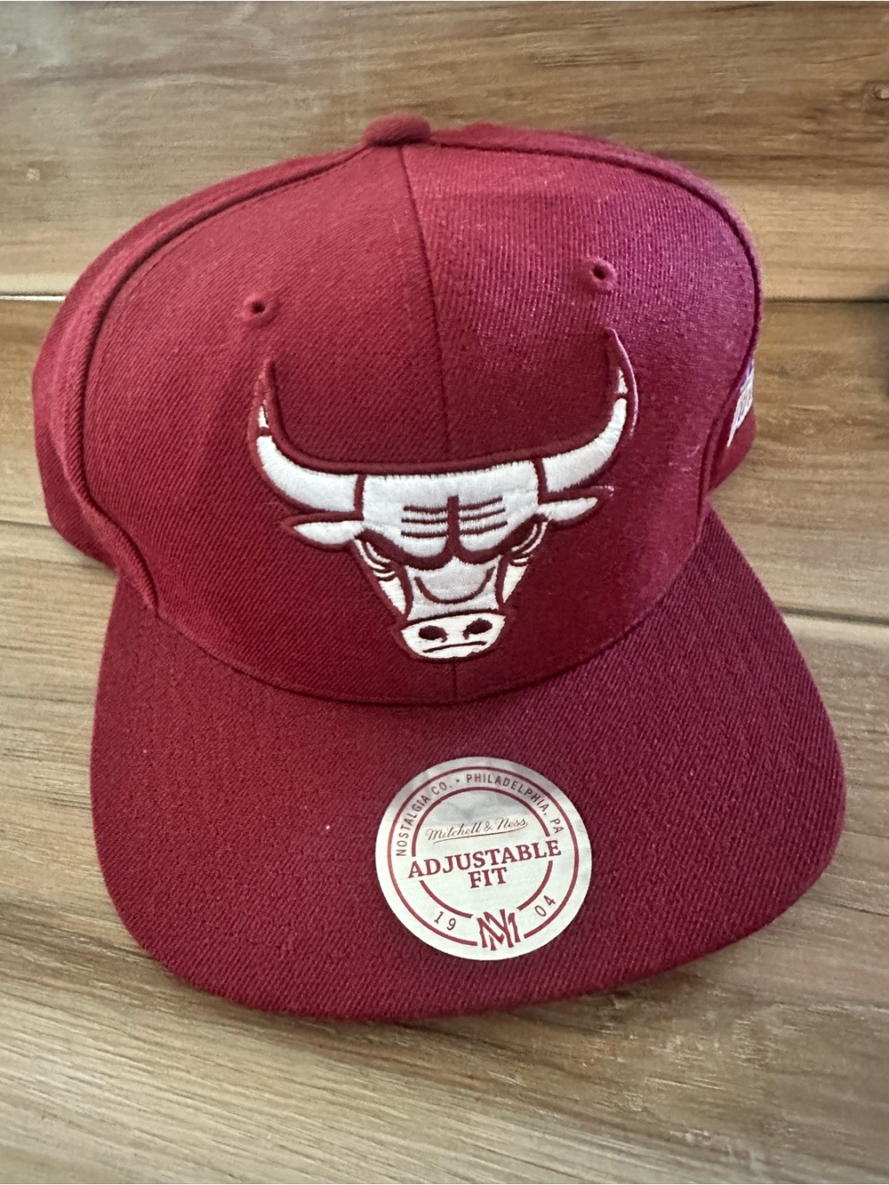 Mitchell & Ness Chicago Bulls Wool Snap Back. NWT